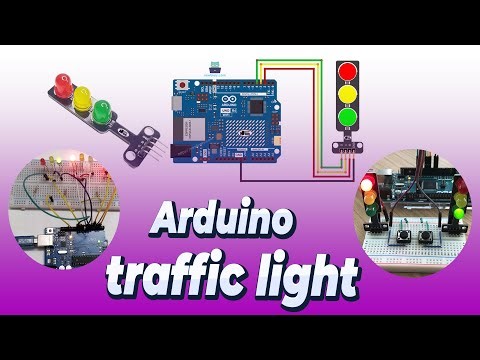 How to make an automatic street light with an Arduino and leds in 15 minutes - No Experience Needed!