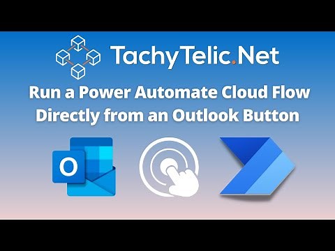 How to Trigger a Power Automate Flow directly from a button in a HTML email.