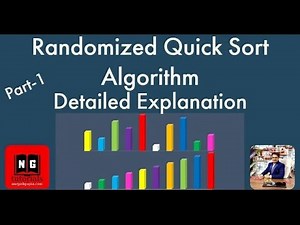 Randomized Quick Sort Algorithm | Randomized Quicksort Example | Algorithm Design | PART 3.6