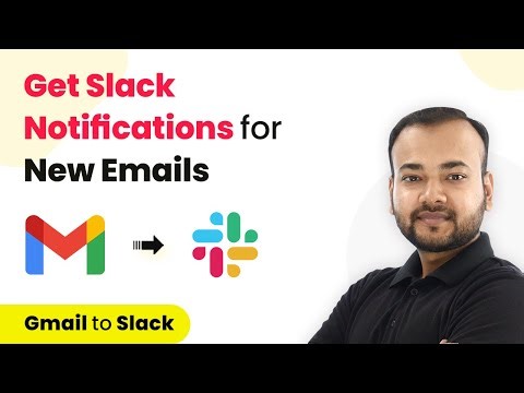How to Automatically Get Slack Notifications for New Emails - Gmail Slack Integration