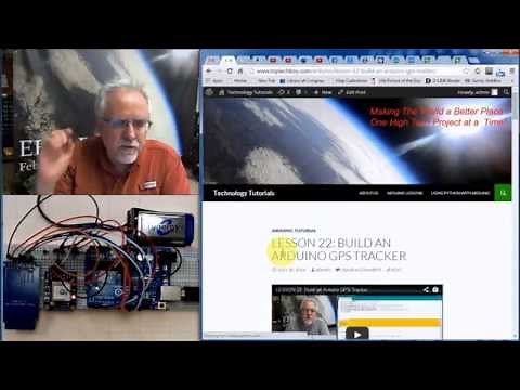 LESSON 23: Arduino GPS with Data Logger