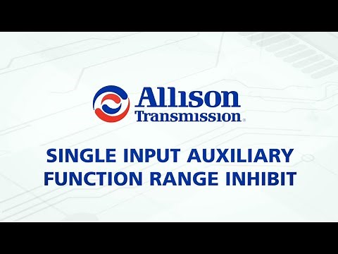 Single Input Auxiliary Function Range Inhibit - I/O Function
