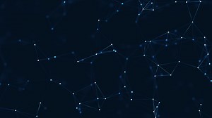 Abstract digital big data for artificial intelligence technology background