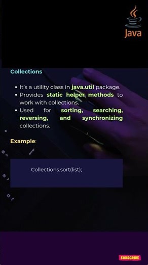 30.Collection vs Collections in Java | Core Java Interview Question Explained #java #coding #javaee