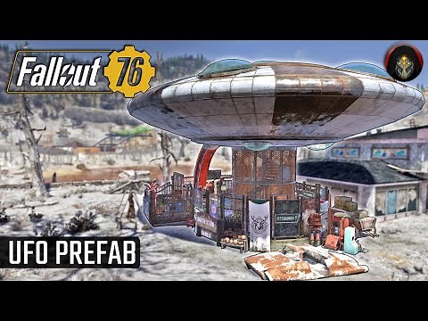 FALLOUT 76 | "Earthlight Lounge" UFO Prefab.