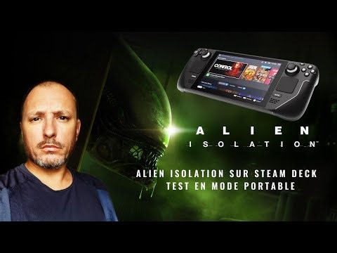 Alien Isolation on Steam Deck 🎮 | Portable Mode Test