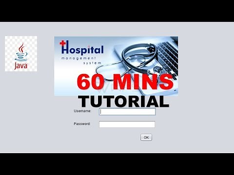 How to make Hospital Management system using Java Swing just in 60 Minutes?
