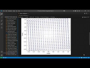 2D Vector Field Visualization in Python | Matplotlib & NumPy Tutorial