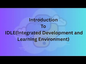 "Introduction to IDLE in Python | Complete Beginner Guide"