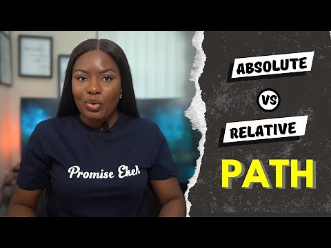 Absolute vs Relative Paths (Python Basics)