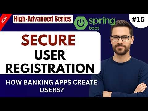 User Registration API | Auth Service | OAuth2 Security | Spring Boot Banking Application | project