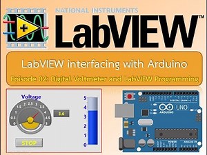 Episode 02: Digital Voltmeter and LabVIEW Programming for LabVIEW interfacing with Arduino