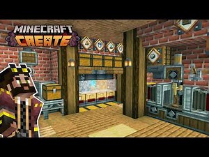 The PERFECT workshop in Minecraft Create Mod! (#7)