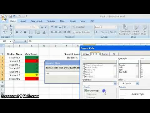 Color Coding Data in MS Excel