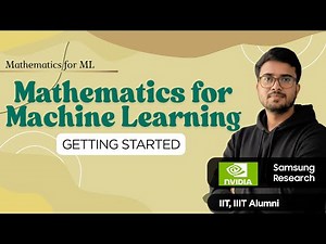 Getting Started | Mathematics for Machine Learning