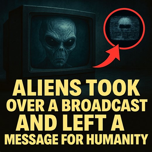 Did the Aliens hack a live broadcast of English TV? They Left an Eye Opening Message For Humanity? #alien #UFO #viral #ancientalien #paranormal | Mysteries Unraveled