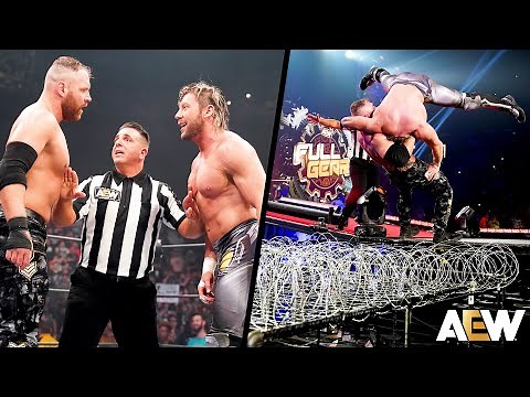NO COMMENTARY FULL MATCH: JON MOXLEY vs. KENNY OMEGA in an UNSANCTIONED MATCH! | AEW Throwback