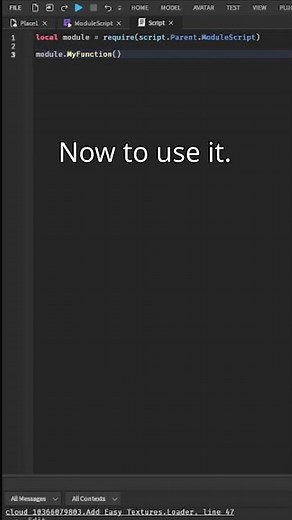 Module Scripts | Roblox Studio Tutorials #roblox #robloxdev