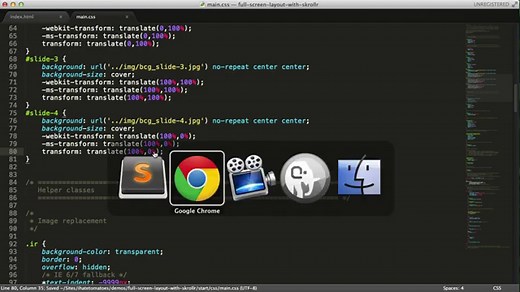 Skrollr Tutorial | How To Create A Scrolling Slideshow