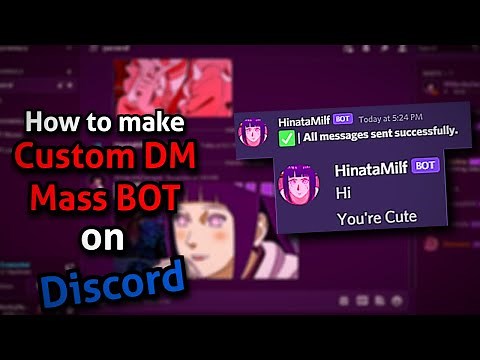How to make Custom DM Mass Bot in Discord | No Coding Require | Replit