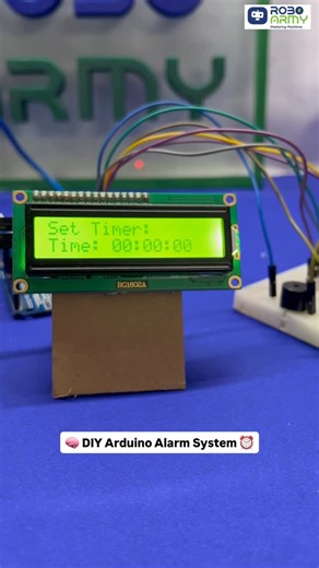 RoboArmy on Instagram: "🧠 Build your own Arduino Alarm System using just a buzzer and a few push buttons! Super simple, super cool 🚨💡 . . #RoboArmy #ArduinoProject #DIYElectronics #Arduino #ArduinoUno #ArduinoProjects #DIYElectronics #STEM #EngineeringStudents #BuzzerAlarm #SecuritySystem #PushButtonProject #Microcontroller #Robotics #MakerCommunity #TechInnovation #TechDIY #ScienceProject #EngineeringLife #IoT #ElectronicsProjects #LearnWithFun #InstaTech #TechReel #ExplorePage #ForYou #Tech