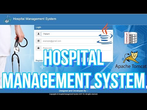 Hospital Management System Project in java with full source code, JSP, Servlet, Oracle, Tomcat