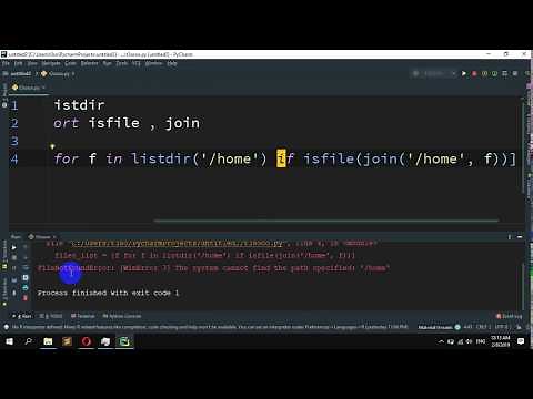 How to List all Files of a Directory in Python