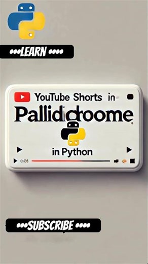 Palindrome Check in Python | Beginner Coding Trick 🚀 #coding #correctcoding #programming