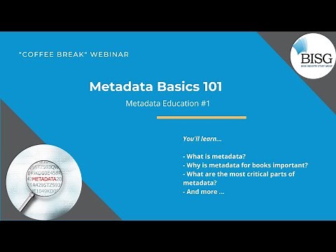 Metadata Basics 101