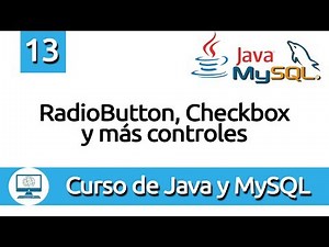 13. RadioButton, Checkbox y mas controles en Java