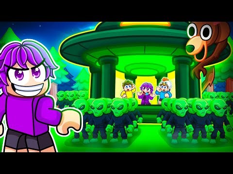 We Built an ALIEN BASE in 99 NIGHTS IN THE FOREST…