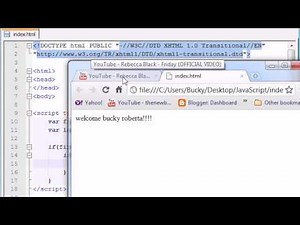 Beginner JavaScript Tutorial - 16 - Nesting and Fridays!