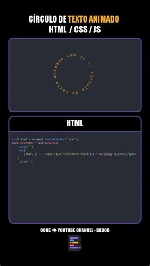 Create a Cool Loading Animation (HTML + CSS) — 1 Minute Tutorial
