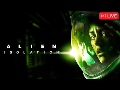 NUNCA JOGUEI ISSO… Primeira vez em ALIEN ISOLATION Ao Vivo PT-BR