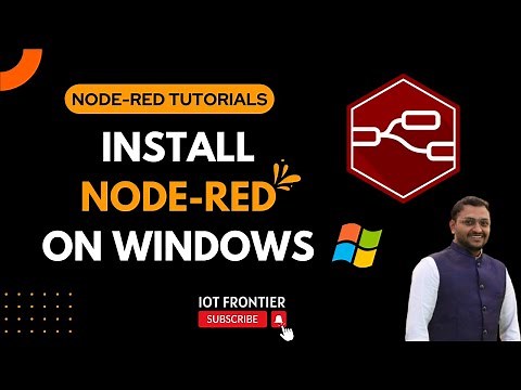 How to Install Node-RED on Windows - Easy Guide! | Node Red Tutorial Part 2