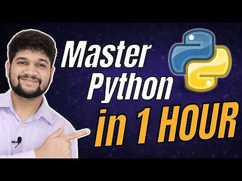 Python for Data Engineers in 1 HOUR! Full Course + Programming Tutorial