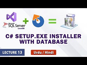 How to Create Setup.exe with Database C# Advanced Installer - C# Winforms Installer -Aakash Asswani