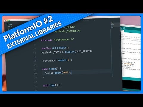 PlatformIO - Using External Libraries