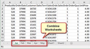 Combine All Sheets in a Workbook with Power Query