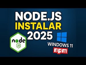 Cómo instalar Node js en Windows 11 2026 – (Node + NPM)
