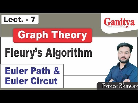 Fleury's Algorithm for Euler Path & Euler Circut | Graph Theory | Discrete Mathematics