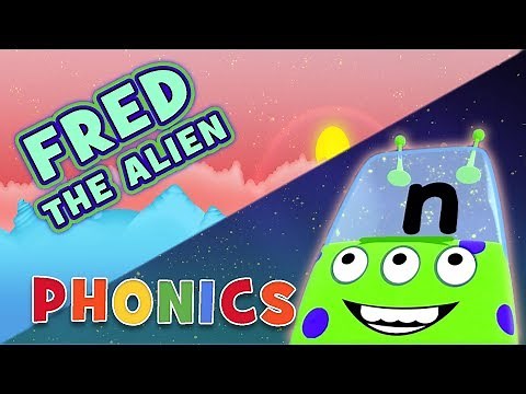 Phonics - Fred The Alien | Learn to Read | Alphablocks