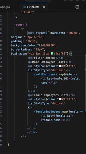 How to Use filter() in React JS