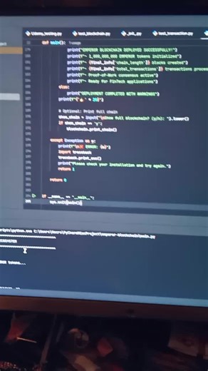 Small example of building a blockchain with Python. Learn to code and create a stable future! #blockchain #coding #Developers #python