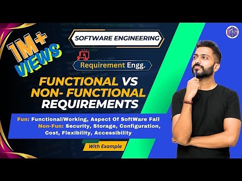 Functional vs Non-functional Requirements | Requirement Engineering | Software Engineering