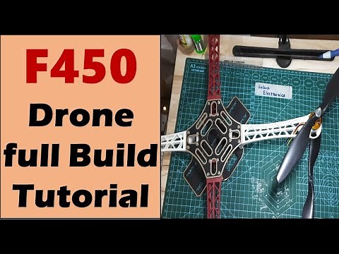F450 Drone full Build Tutorial