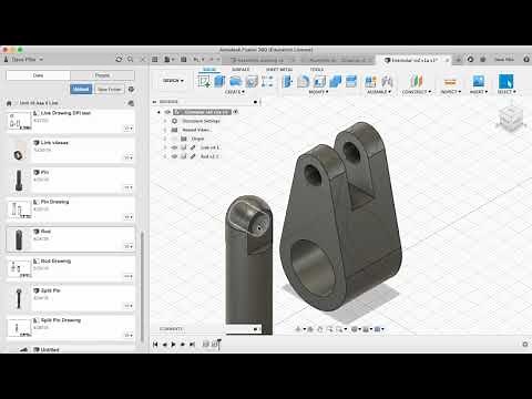Creating an assembly in Fusion 360