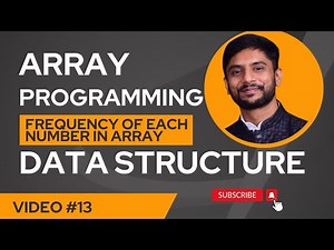 Frequency of Each Number in Array | Data Structure | In Hindi