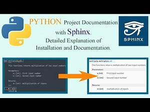 Learn Sphinx python documentation | Episode 01.