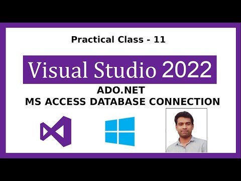 L-11 MS ACCESS DATABASE CONNECTION USING ADO.NET IN VB.NET